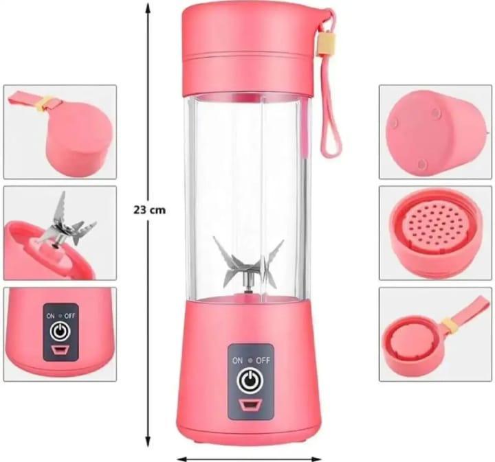 Portable and Rechargeable Electric Juicer * Blend your Favorite Fruits anywhere*