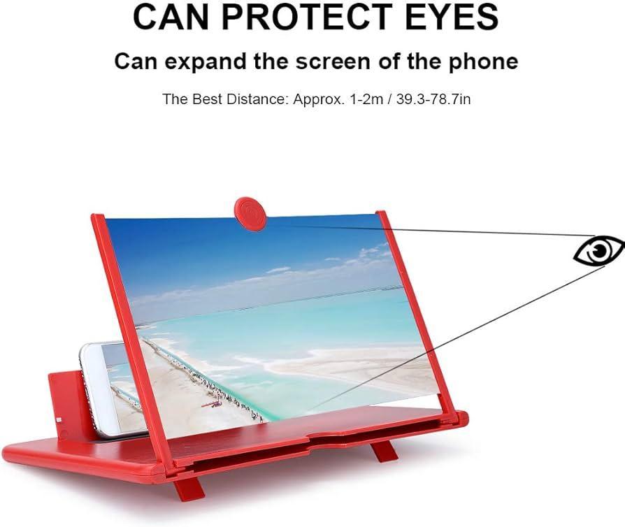 "Ultra-Clear Phone Screen Magnifier – Enjoy Big-Screen Viewing Anywhere"