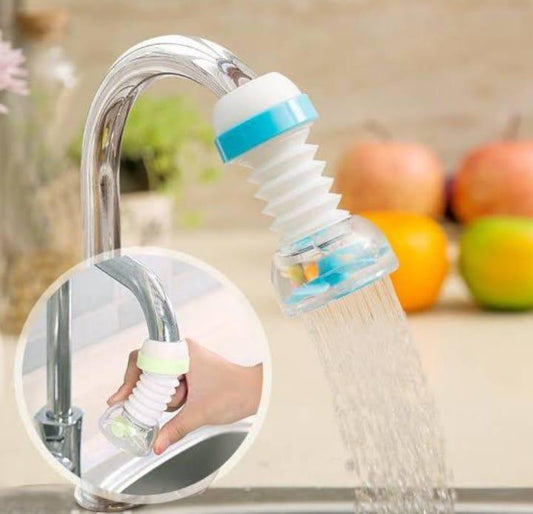 "360° Flexible Faucet Sprayer – Splash-Proof Water Saving Tap Attachment"