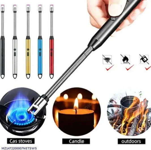 “Smart USB Rechargeable Lighter – Windproof, Flameless & Eco-Friendly for Cooking, Candles & Travel”