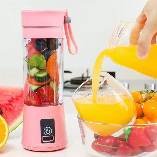 Portable and Rechargeable Electric Juicer * Blend your Favorite Fruits anywhere*