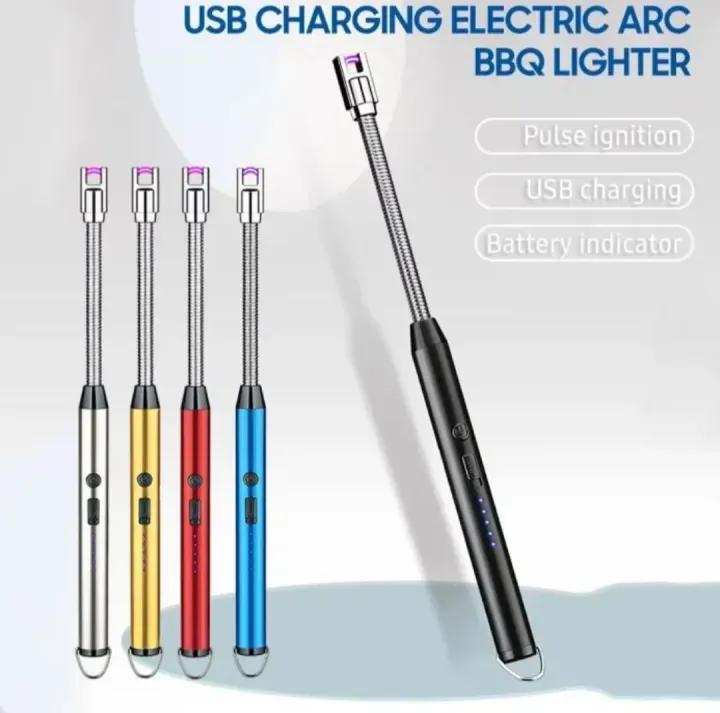 “Smart USB Rechargeable Lighter – Windproof, Flameless & Eco-Friendly for Cooking, Candles & Travel”