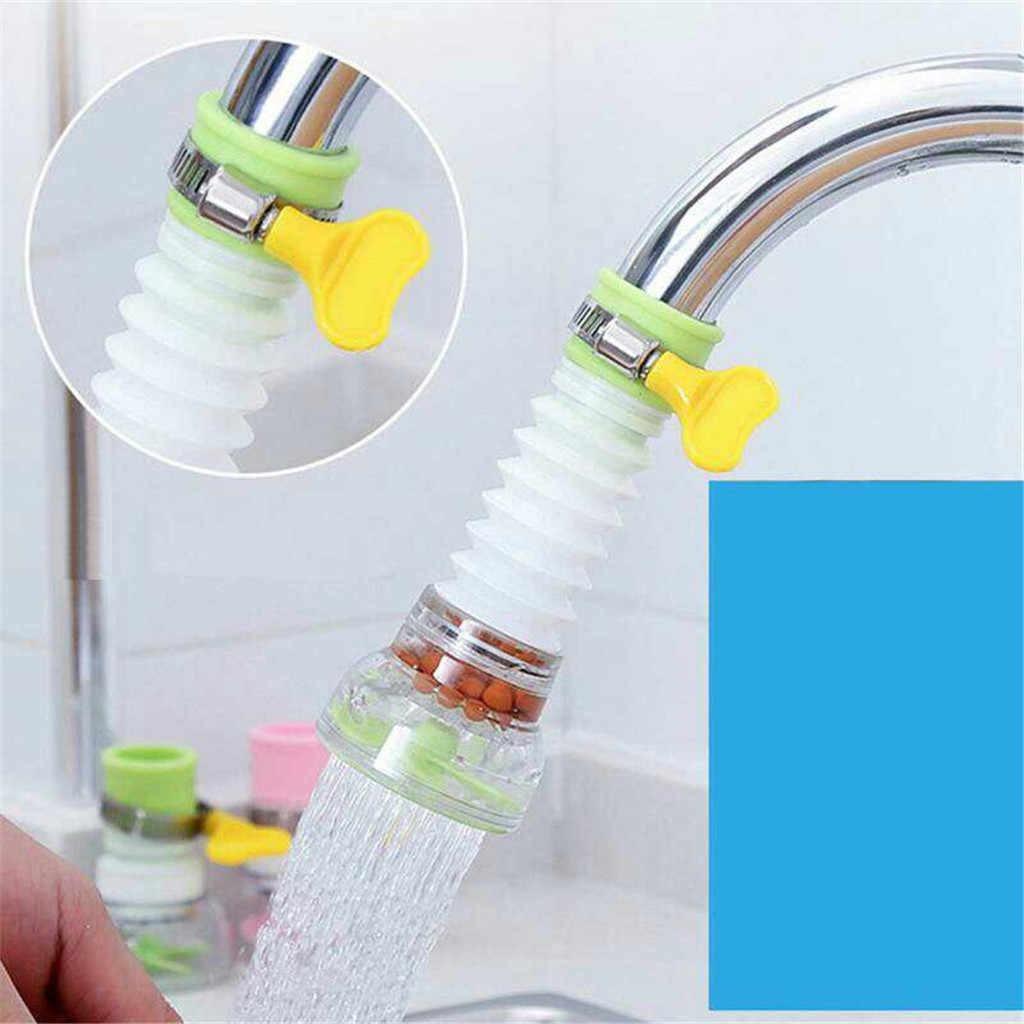 "360° Flexible Faucet Sprayer – Splash-Proof Water Saving Tap Attachment"