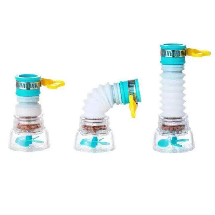 "360° Flexible Faucet Sprayer – Splash-Proof Water Saving Tap Attachment"
